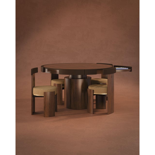 Wellesly Game Table by Wood Tailors Club For Sale - Image 12 of 13