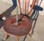 1890s Antique Quarter Sawn Oak High Back Organ Stool With Claw Feet Chase Parker Meriden For Sale - Image 9 of 18