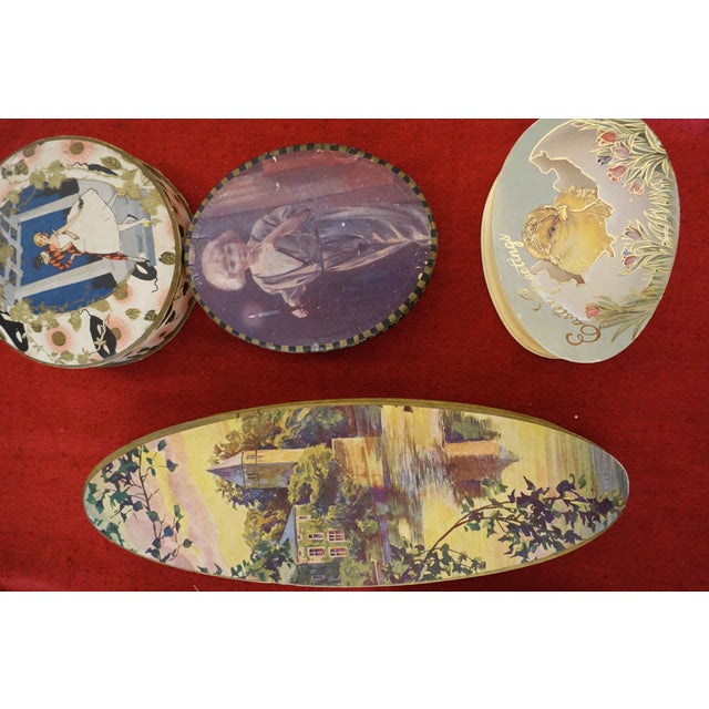 1920s Vintage Chocolate and Confectionery Boxes, 1920s, Set of 7 For Sale - Image 5 of 6