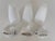 1950s Swedish Ceramic 6035 Wall Lights by Stig Carlsson for Ifö, 1950s, Set of 3 For Sale - Image 5 of 14