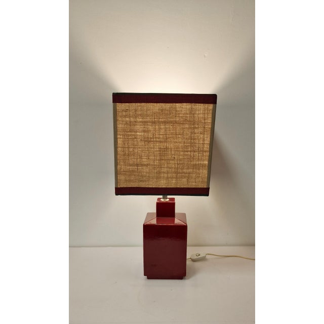Ceramic Table Lamp by Zaccagnini and Ginori, 1960s For Sale - Image 4 of 14