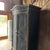 Wood Vintage Full Length Teal Wicker Wardrobe For Sale - Image 7 of 18