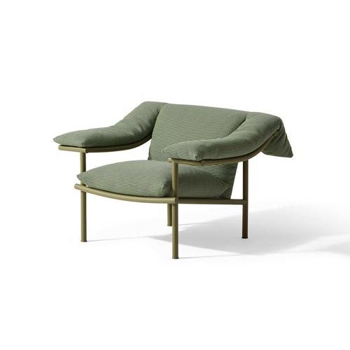 Cassina Vidalenta Outdoor Green Armchair by Patricia Urquiola for Cassina For Sale - Image 4 of 13
