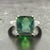 Natural Tourmaline Diamond Ring 7 14k WG 8.27 TCW Certified For Sale - Image 4 of 12