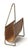 Contemporary Rupert Leather Magazine Basket, Medium Brown For Sale - Image 3 of 6