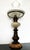 Complete stone oil lamp from the 19th century. Original "Kosmos-Brenner" lighter - valued by collectors. Marble or...