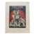 1922 Original Theatre Magazine Cover, October, Homer B. Conant, Art Deco, Matted For Sale