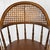 Wood Vintage Traditional Mahogany & Cane Bankers Swivel Desk Chair For Sale - Image 7 of 17