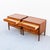 Drexel 1960s Restored Barney Flagg for Drexel “Parallel” Mid Century Walnut Nightstands For Sale - Image 4 of 12