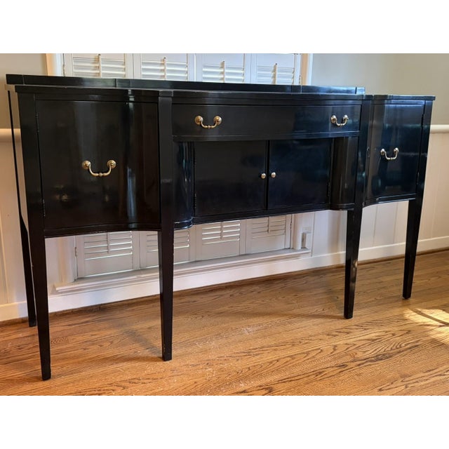 English Ebonized Federal Sideboard For Sale - Image 3 of 8