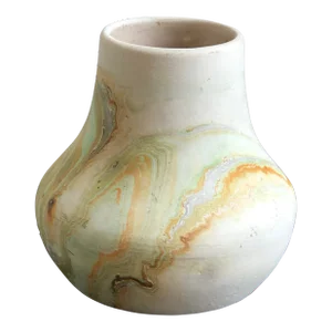 Late 20th Century Nemadji Pottery Vase