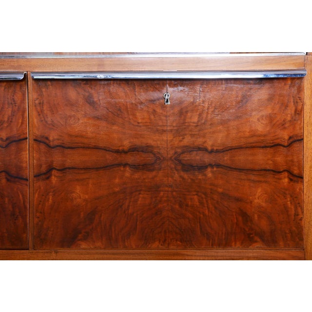 Art Deco Sideboard in Walnut, 1930s For Sale - Image 11 of 11