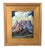 2020s William Hawkins Clouds & Landscape Oil Painting Including the Antiqued Gold Wood Frame For Sale - Image 5 of 5