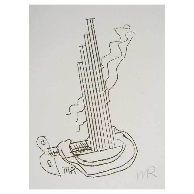 Man Ray, Surrealist Machine, Fausta, 1969, Original Etching For Sale