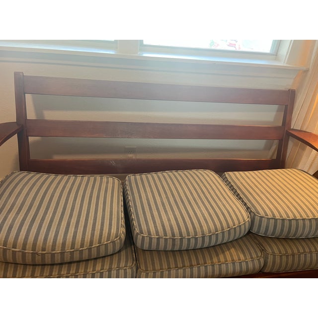 1940s 1940s Paddle Arm Cushman Colonial Creations Sofa For Sale - Image 5 of 12