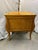 Elegant figurative olive wood Italian Bombe Chair Side Chest For Sale - Image 10 of 12