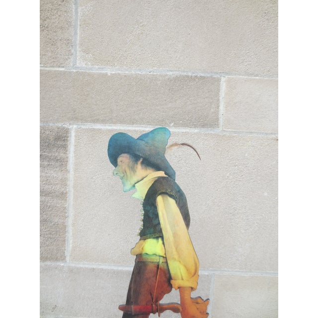 American Maxfield Parrish Studio Silhouette Figure For Sale - Image 3 of 6