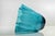Vintage Turquoise Glass Vase, Italy, 1970s For Sale - Image 3 of 6