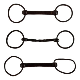1900s Antique Horse Bits, Set of 3 For Sale