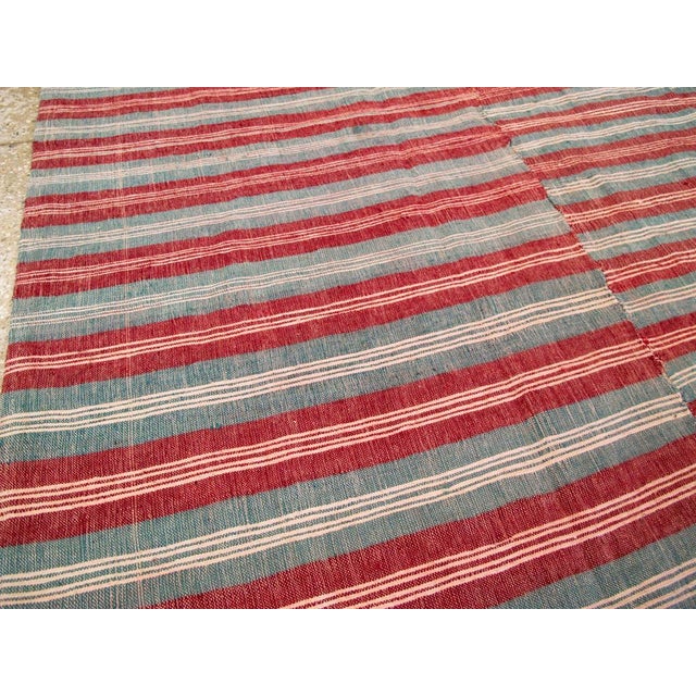 Galerie Shabab Collection Mid-20th Century Handmade Turkish Flatweave Kilim Accent Rug For Sale In New York - Image 6 of 10