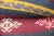 Burgundy 1970s Rustic Burgundy Striped Cecim Kilim Rug For Sale - Image 8 of 13