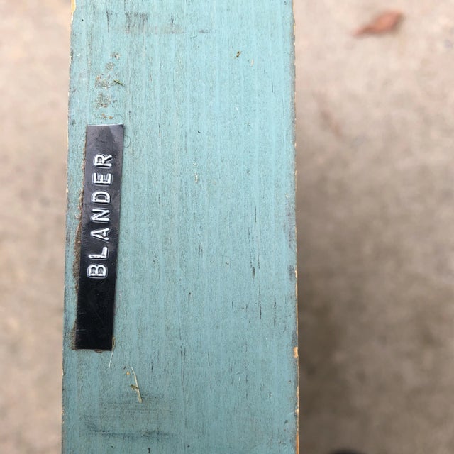 1970s Original Vintage Female &Child Abstract Portrait Painting For Sale - Image 5 of 7