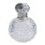 Victorian Sterling Silver-Mounted Cut Crystal Perfume Bottle For Sale
