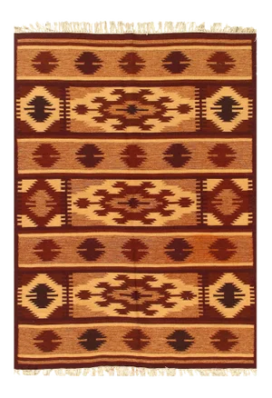 Brown Fine Hand Knotted Sami Vintage Nw Rug 4'8'' X 6'5''