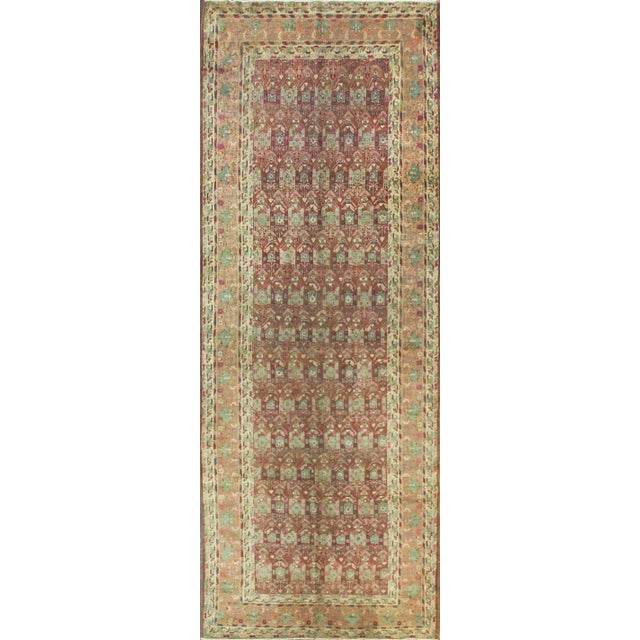 Antique Agra Gallery Runner For Sale - Image 13 of 13