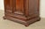 Guido Zichele Style Italian Provincial Carved Walnut Drop Front Secretary Desk With Lighted Bookcase Hutch, Circa 1970s For Sale - Image 13 of 18