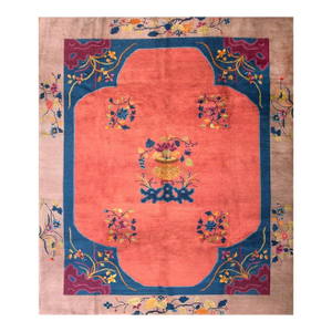 1920s Chinese Art Deco Carpet by Nichols Workshop ( 8'2" x 9'9" - 250 x 297 )
