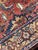 Antique Heriz Village Carpet Rare Camel Border with Coral Ground in Naive Harshang Design with Sickle Leaf Motif Rug 9.4 x 11.4 For Sale In Milwaukee - Image 6 of 16
