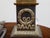 Pair of French Midcentury Steel and Brass Truncated Obelisk Table Lamps For Sale - Image 4 of 10