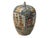 Vintage Polychrome Dutch Sailing Ships Graphic Porcelain Art Jar For Sale - Image 4 of 16