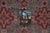 Textile Antique Ghiordes Square Rug With Floral Lattice in Multicolour - Rug & Kilim For Sale - Image 7 of 10