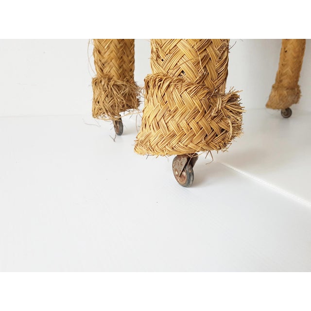 1950s Donkey Plant Stand on Wheels, 1950s For Sale - Image 5 of 12