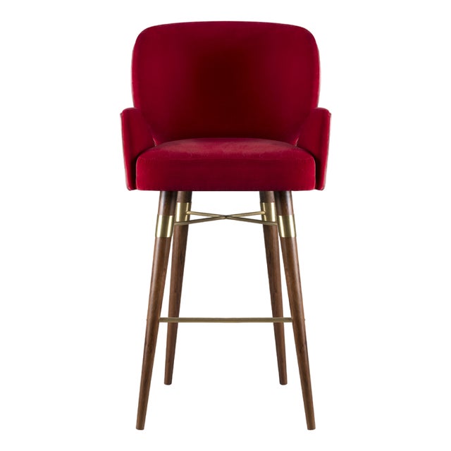 Louis I Bar Chair by Ottiu For Sale