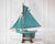 English 20th Century 'Kangaroo' Carved Wood Gaff Cutter Pond Yacht For Sale - Image 12 of 13