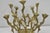 Mid-Century Modern Vintage Mid Century Modern Brutalist Brass Judaica Candelabra by Wainberg For Sale - Image 3 of 11