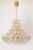 Huge Brass and Crystal Glass Chandelier by Kinkeldey, Germany, 1970s For Sale - Image 3 of 16