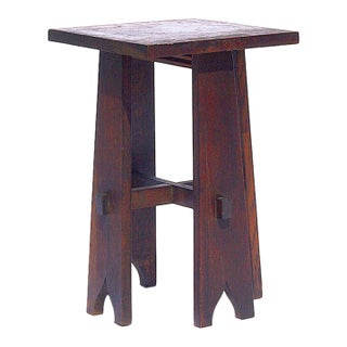 Early 20th Century Arts and Crafts Plant Stand For Sale