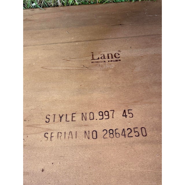 Lane Rhythm Walnut End Table-Vintage 997 05 Lane Side Table-Solid Wood For Sale In Seattle - Image 6 of 7