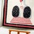 Art Deco Vintage 1970s Art Deco Erté Silk Scarf Framed Elegant Woman With Topiary For Sale - Image 3 of 12