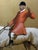 Realism 19th Century Hunting Painting “Hare Seeds Gentlemen! Hare Seeds With the Quorn Hunt” Tom Firr Huntsman on Horse Grey Whitelegs by Basil Nightingale For Sale - Image 3 of 18