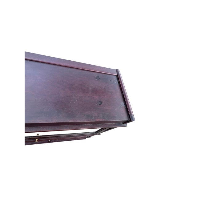 Mid 20th Century Hale 3 Section Mahogany Barrister Bookcase For Sale - Image 9 of 13