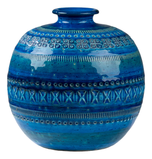 Polychrome Ceramic Vase by Sardatis Castelsardo, 1950s