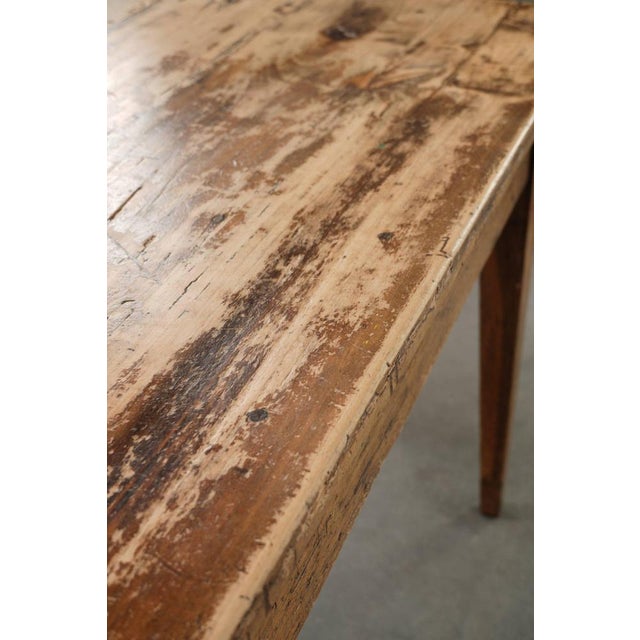 Rustic French Farmhouse Dining Table For Sale - Image 11 of 15