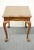 French Ethan Allen Legacy Collection Country French Burled Walnut 22x26" Accent End Table 13-8602 For Sale - Image 3 of 13