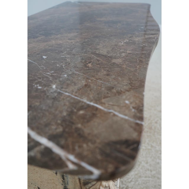 Pair of Councill Craftsman Marble Top French Painted Chests For Sale - Image 9 of 18