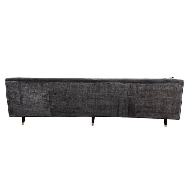 Mid 20th Century MCM Milo Baughman for Thayer Coggin Sofa – Newly Reupholstered For Sale - Image 5 of 10